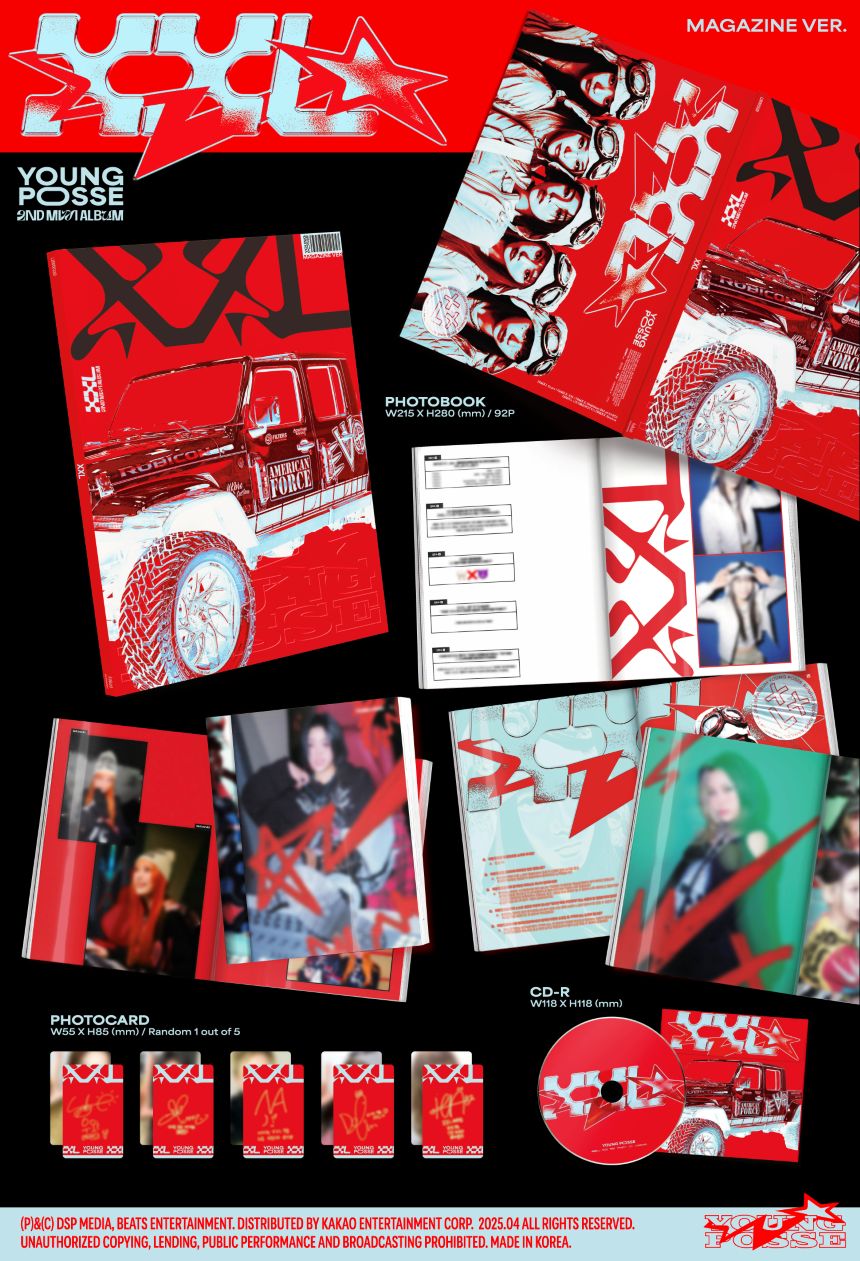 YOUNG POSSE - EP - 'XXL' (Magazine Version)