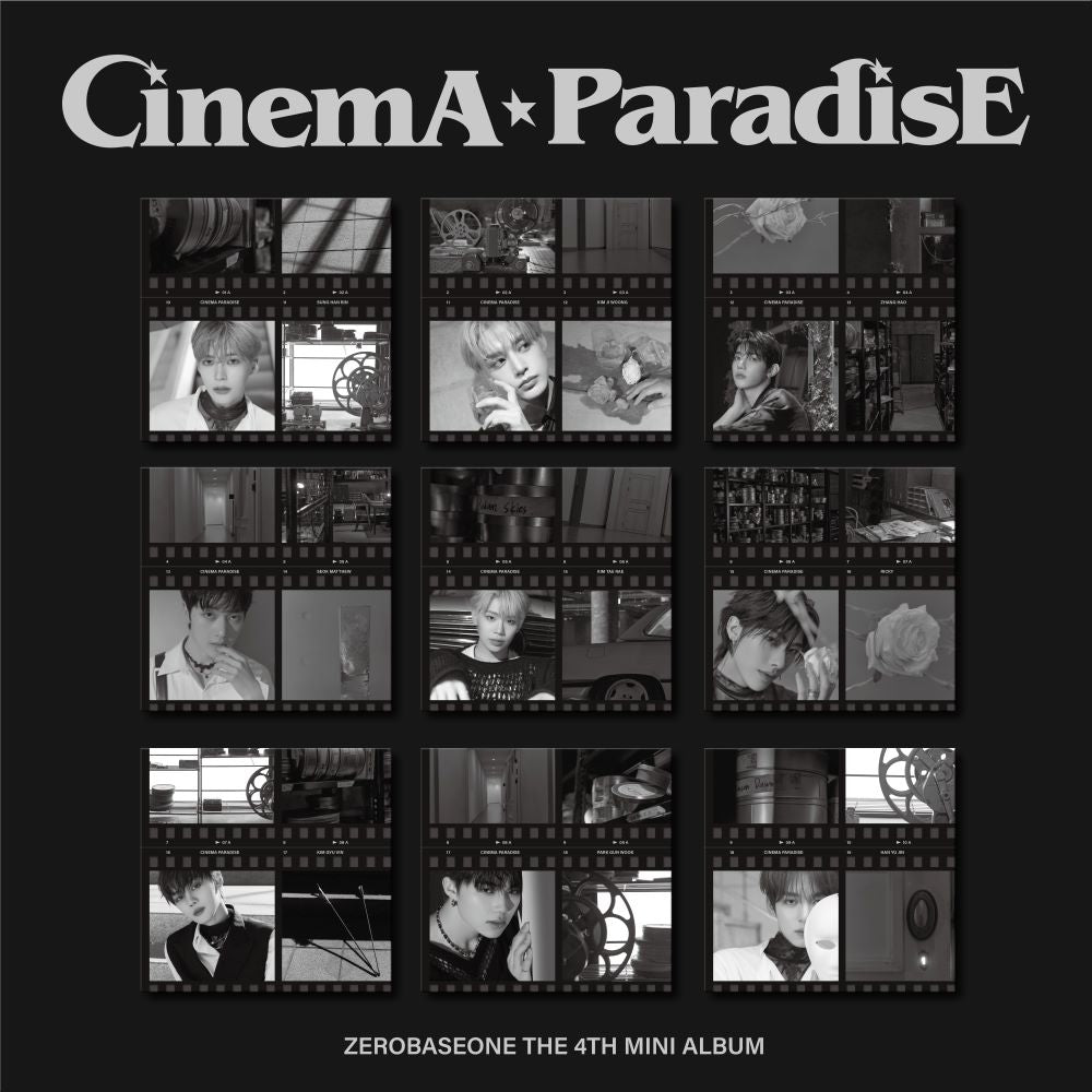 ZEROBASEONE - 4th Mini-Album 'CINEMA PARADISE' (Digipack Version)
