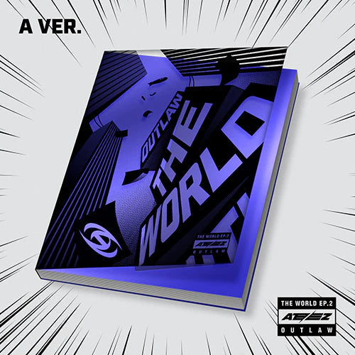 ATEEZ 에이티즈 - 9th Mini-Album 'THE WORLD EP.2 : OUTLAW' (Korean Version) + Apple Music POB