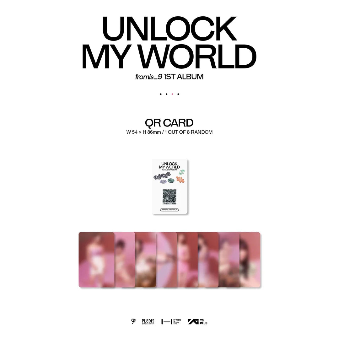 fromis_9 - 1st Album 'UNLOCK MY WORLD' (Weverse Version)