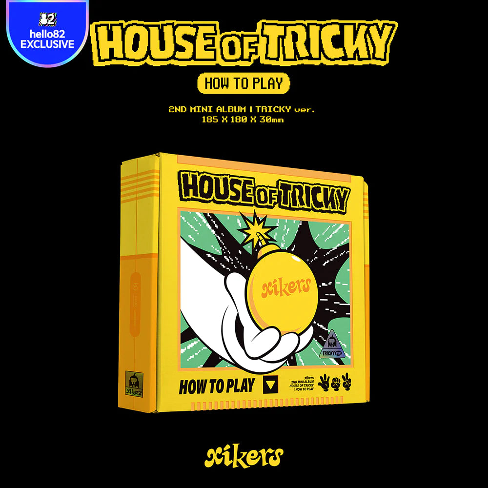 xikers - 2nd Mini-Album 'HOUSE OF TRICKY: HOW TO PLAY' (US Version) (Pop-up Exclusive)