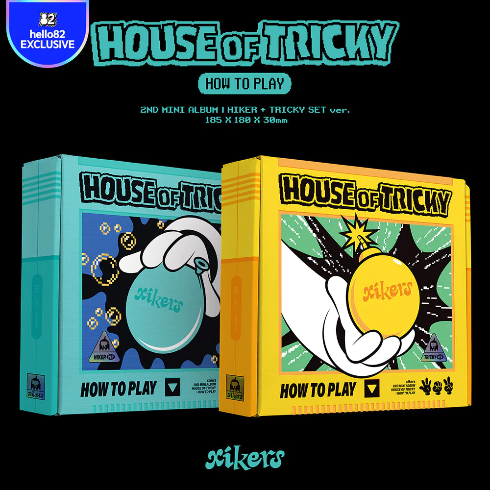 xikers - 2nd Mini-Album 'HOUSE OF TRICKY: HOW TO PLAY' (US Version) (Pop-up Exclusive)