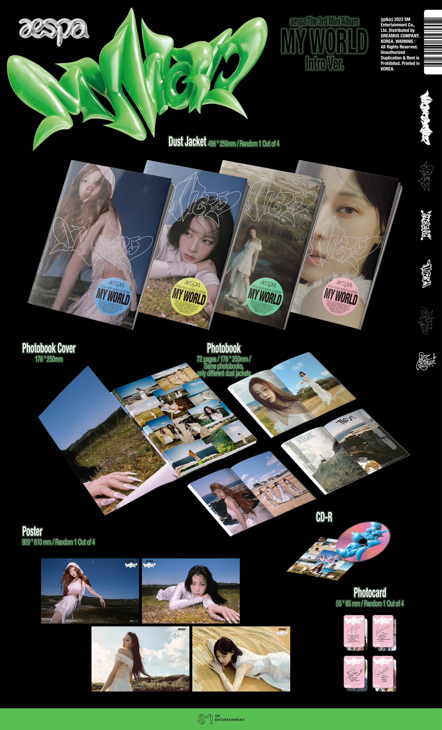 aespa - 3rd Mini-Album ‘MY WORLD' (Intro Version)