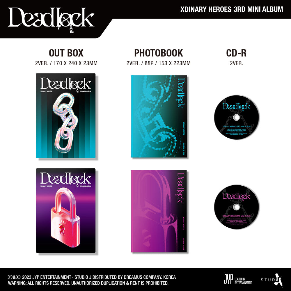 Xdinary Heroes - 3rd Mini-Album 'Deadlock'