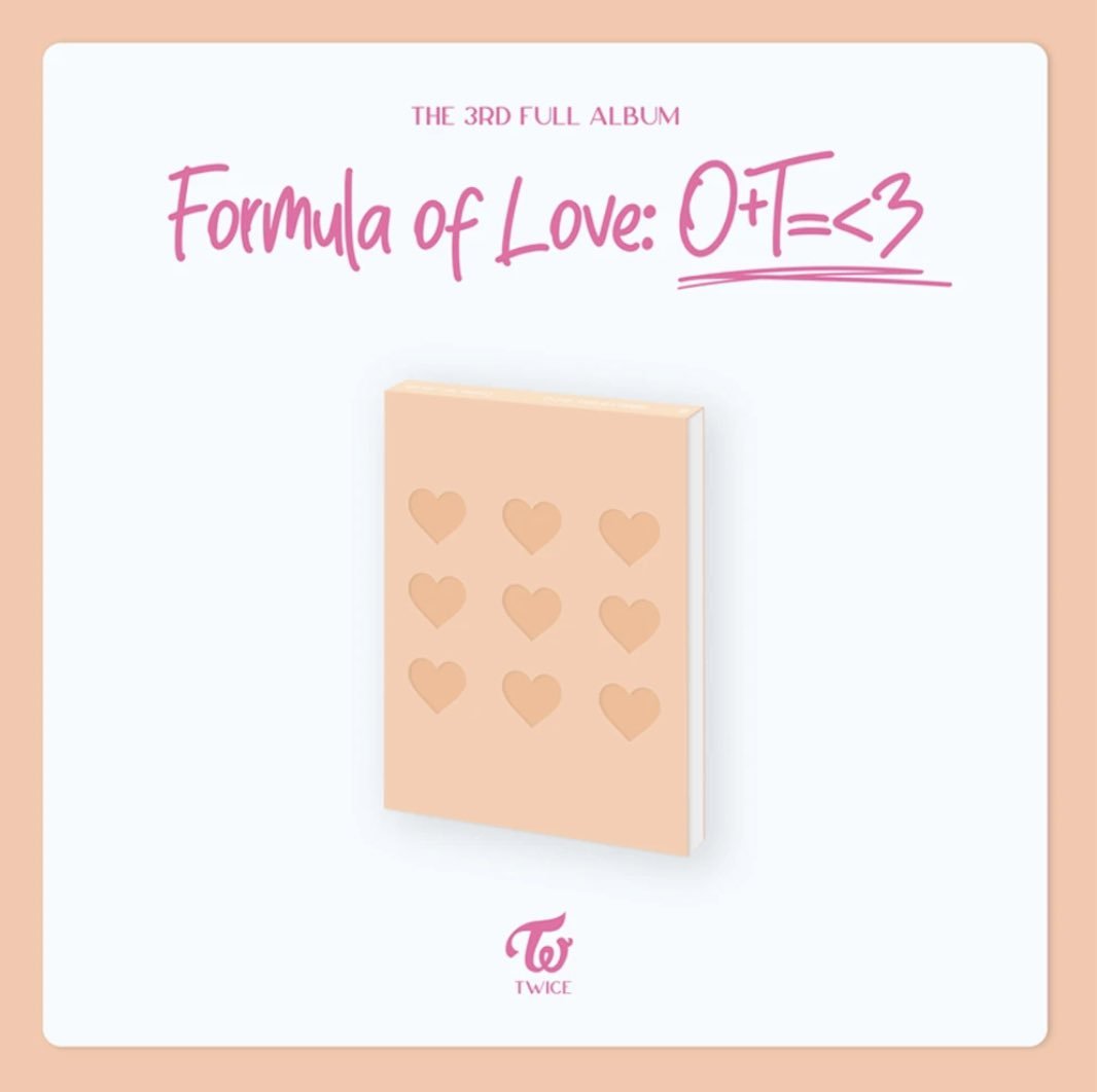 TWICE 트와이스 - 3rd Full Album 'Formula of Love: O+T=<3'