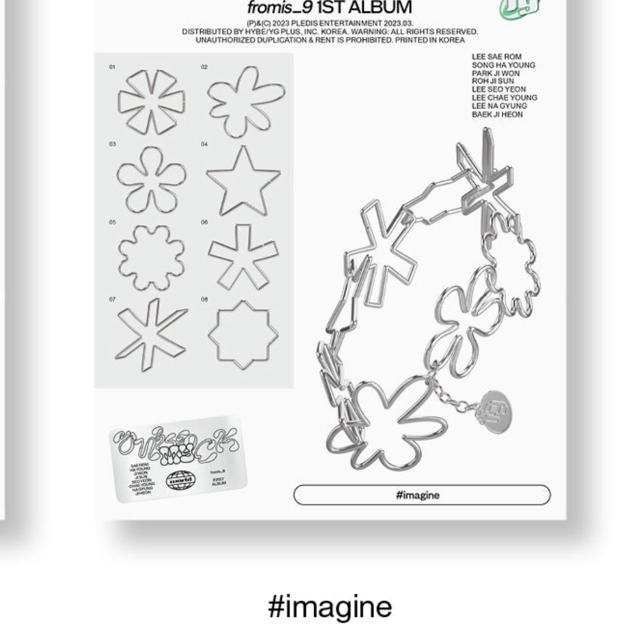 fromis_9 - 1st Album 'UNLOCK MY WORLD' (Photobook Version)