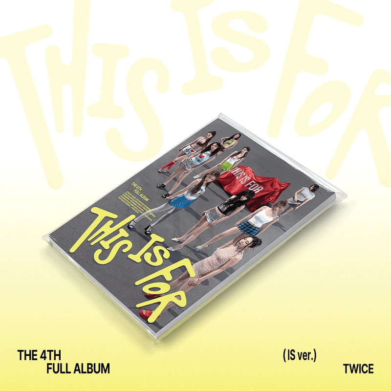 TWICE - 4th Album 'This is For' (Standard Version) + Soundwave POB Photocard