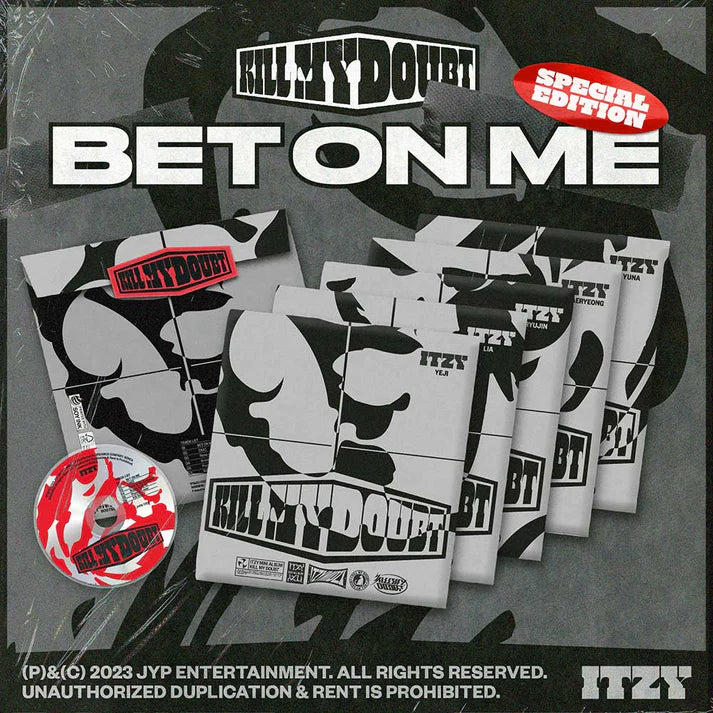 ITZY - 7th Mini-Album 'KILL MY DOUBT' (BET ON ME Version) (Special Edition)