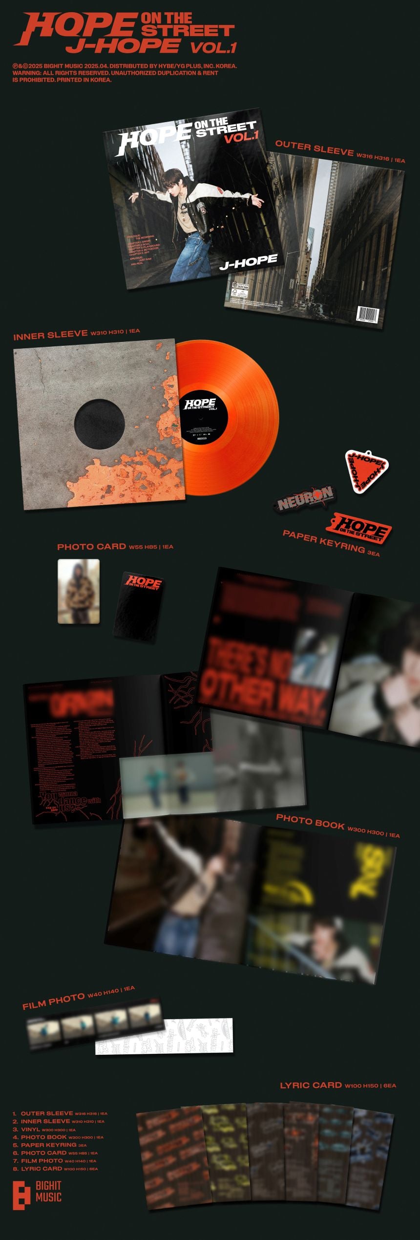 BTS - j-hope - 'HOPE ON THE STREET VOL.1' (LP Version)
