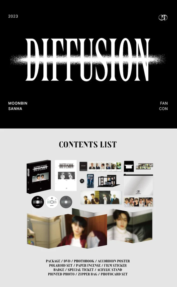 ASTRO - MOONBIN&SANHA - 2023 FAN CON 'DIFFUSION' (DVD)