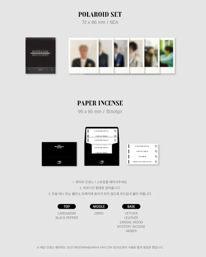 ASTRO - MOONBIN&SANHA - 2023 FAN CON 'DIFFUSION' (DVD)