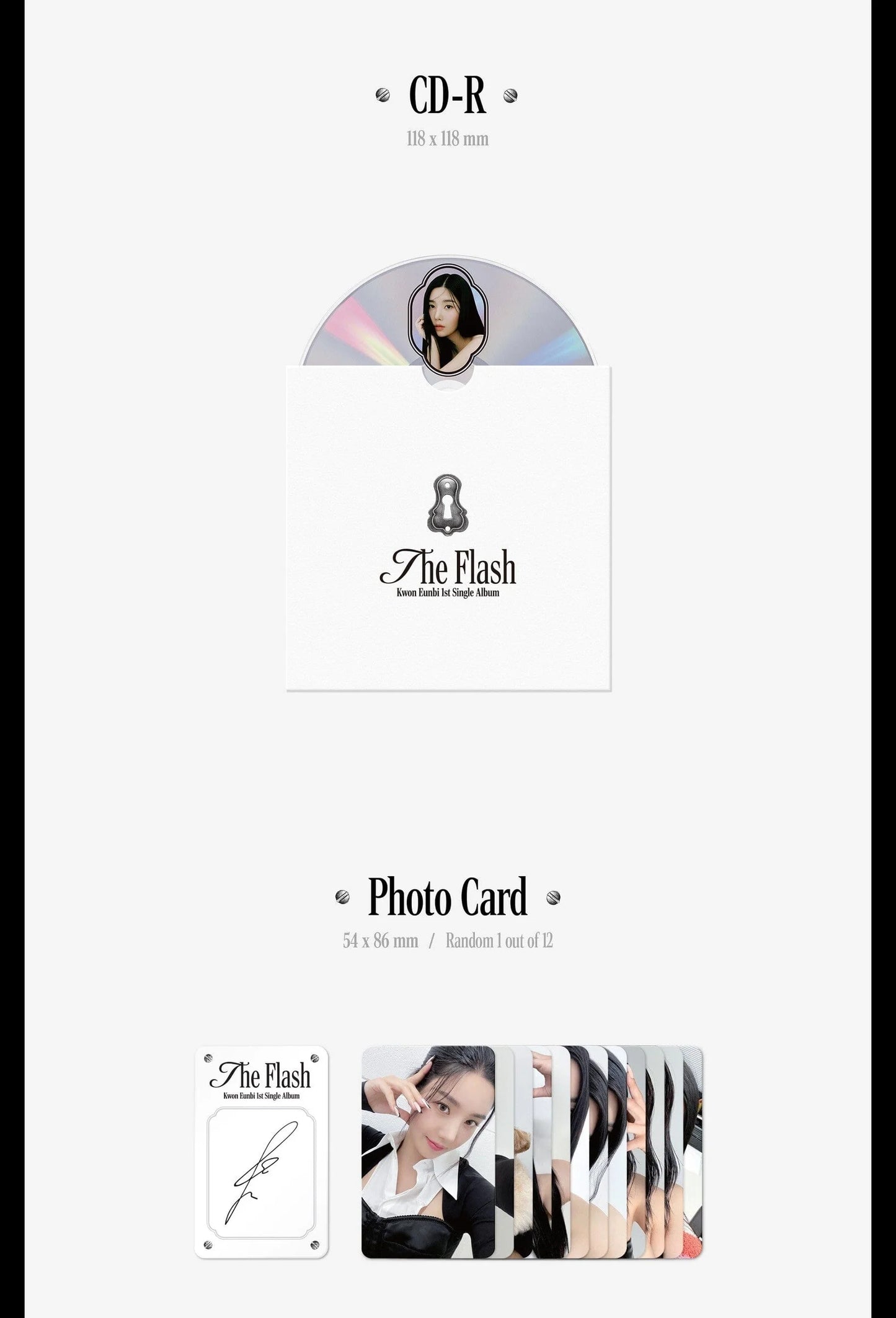 KWON EUNBI - 1st Single Album 'The Flash'
