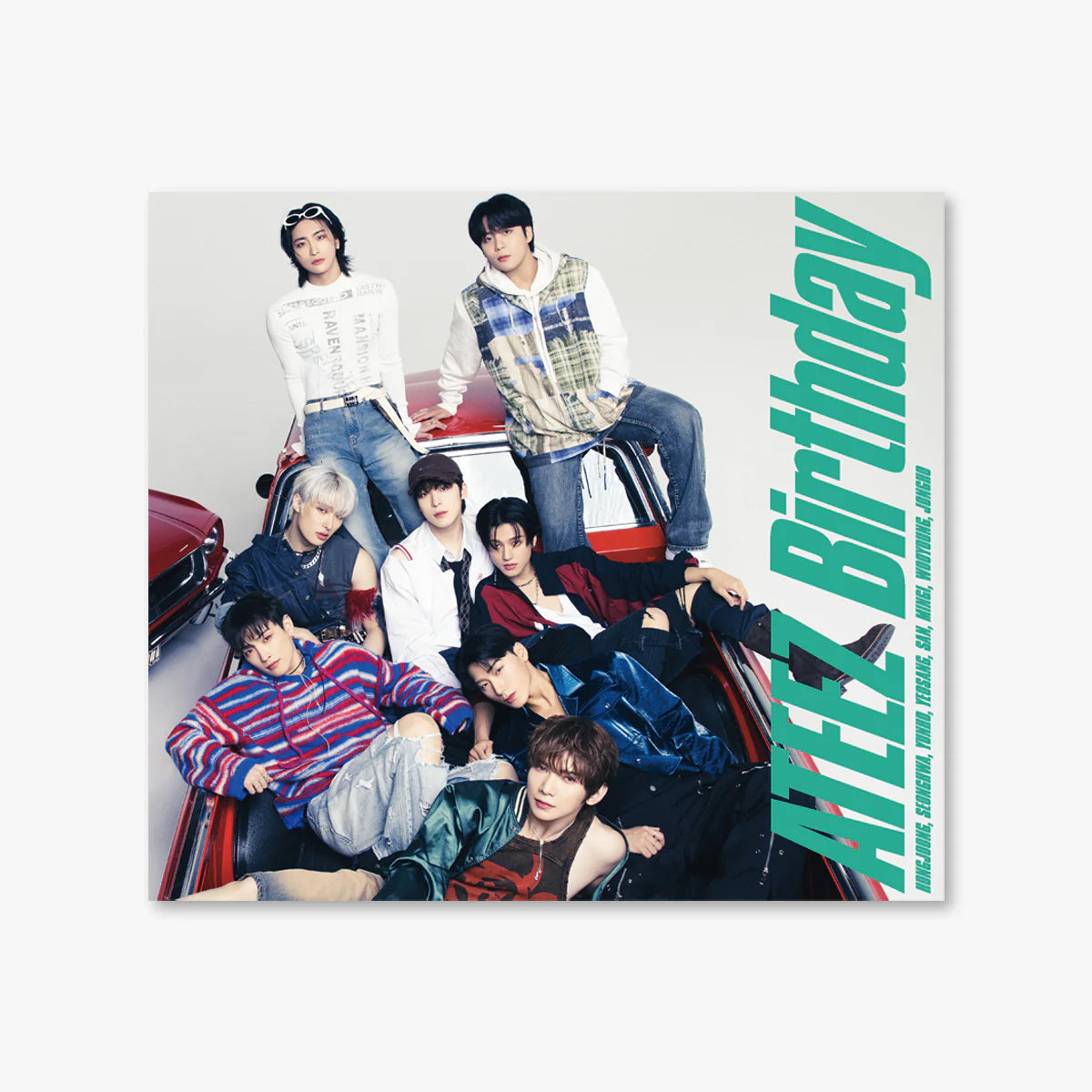 ATEEZ 에이티즈 - 4th Japanese Single 'BIRTHDAY' (Limited B Version)