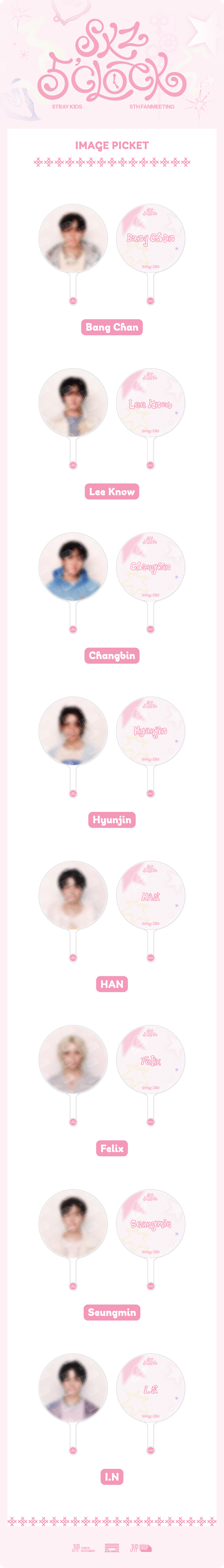 Stray Kids - 5th Fanmeeting 'SKZ 5'CLOCK' MD - Image Picket