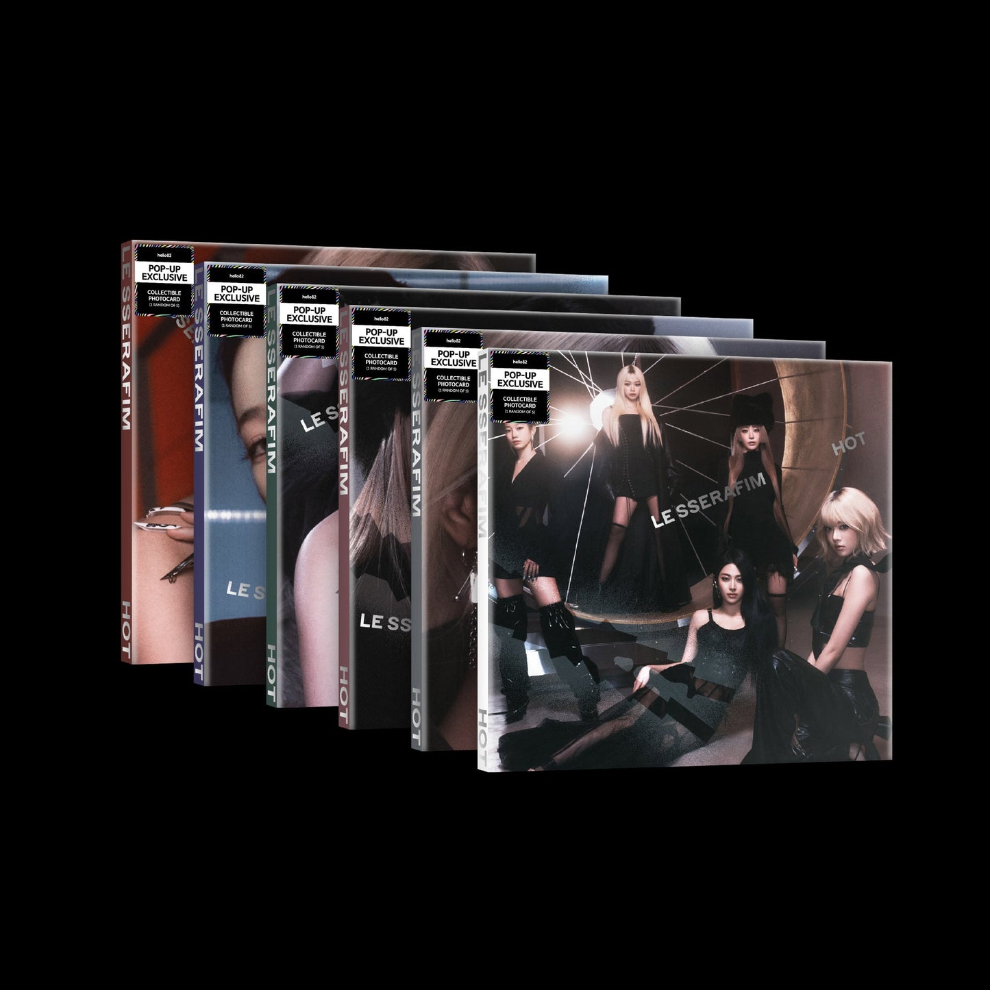 LE SSERAFIM - 5th Mini-Album 'HOT' (POP-UP Exclusive) (COMPACT Version)