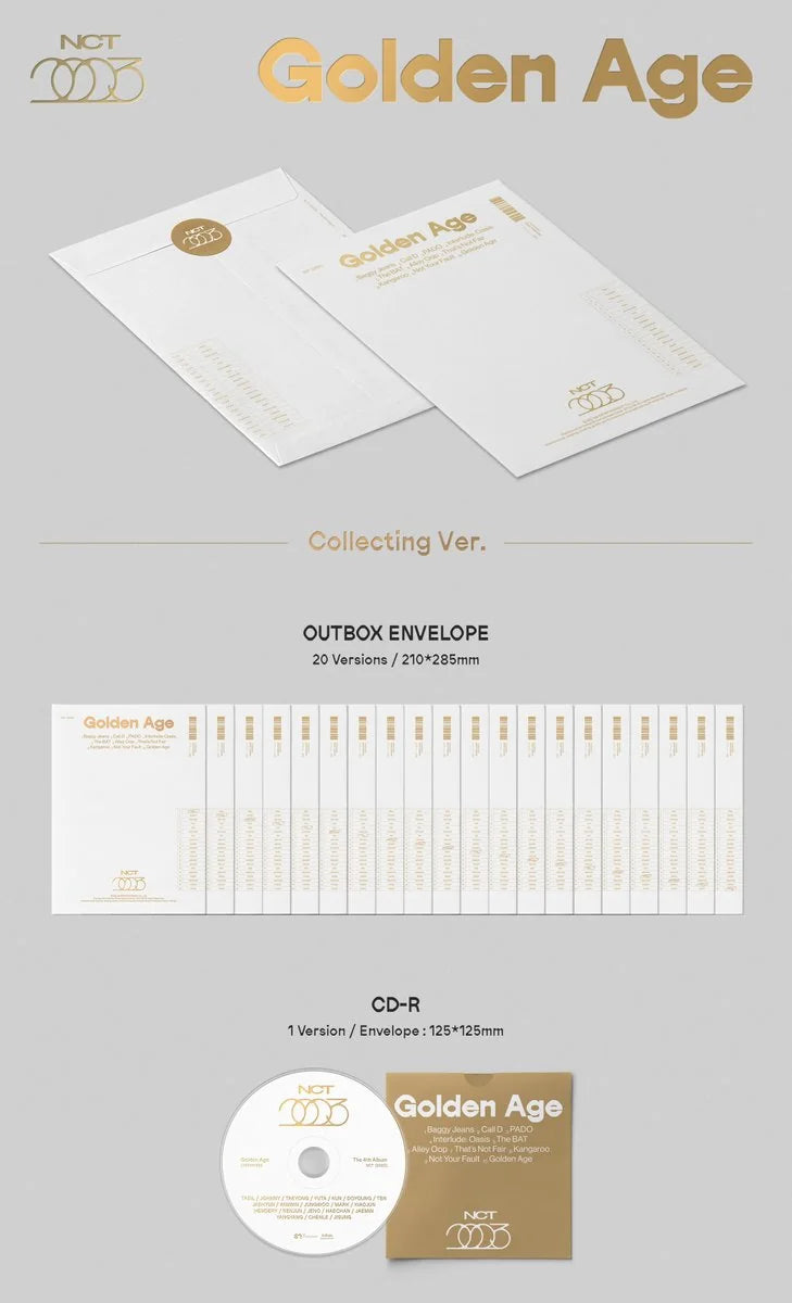 NCT - 4th Album 'Golden Age' (Collecting Version)