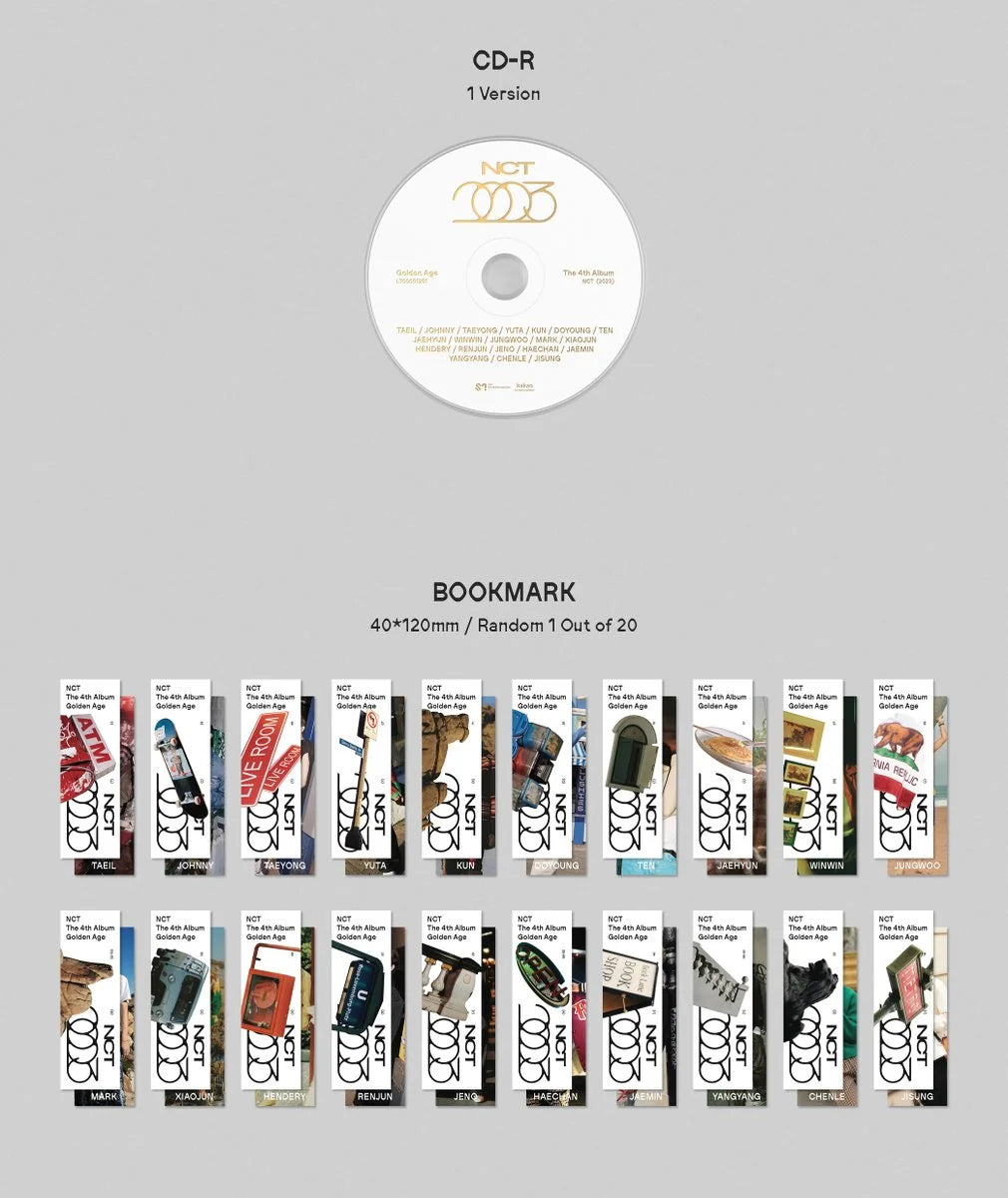 NCT - 4th Album 'Golden Age' (Archiving Version) + Apple Music POB