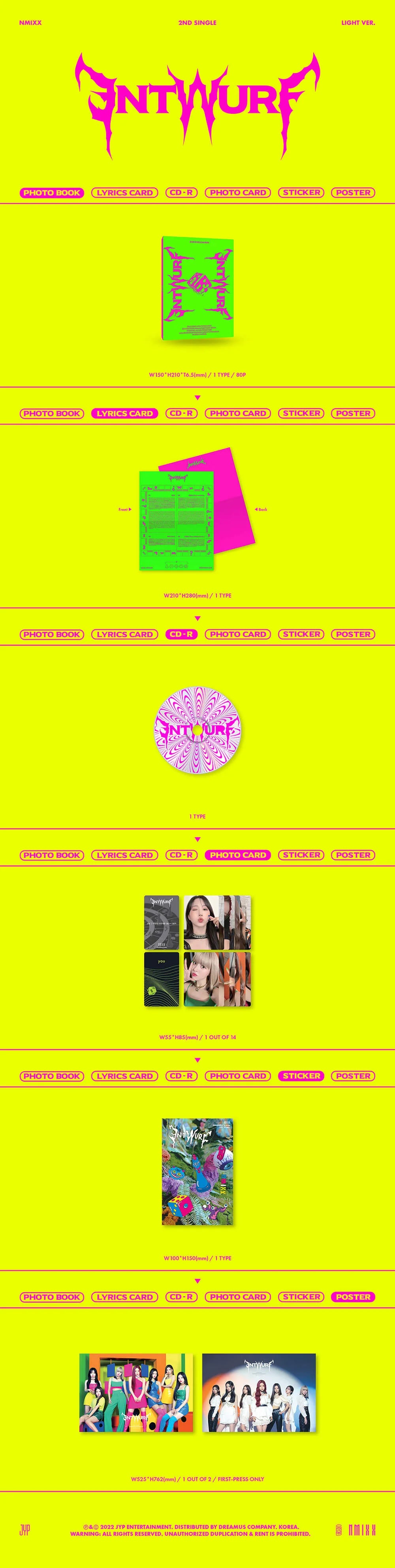 NMIXX - 2nd Single ‘ENTWURF’ (Standard Edition) (LIGHT Version)