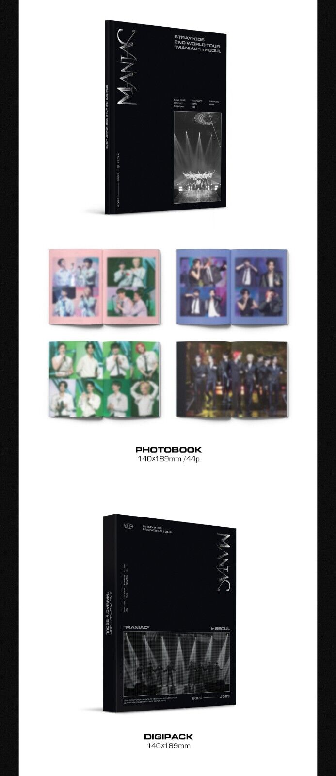Stray Kids - 2nd World Tour 'MANIAC' in SEOUL (Blu-Ray) + POB