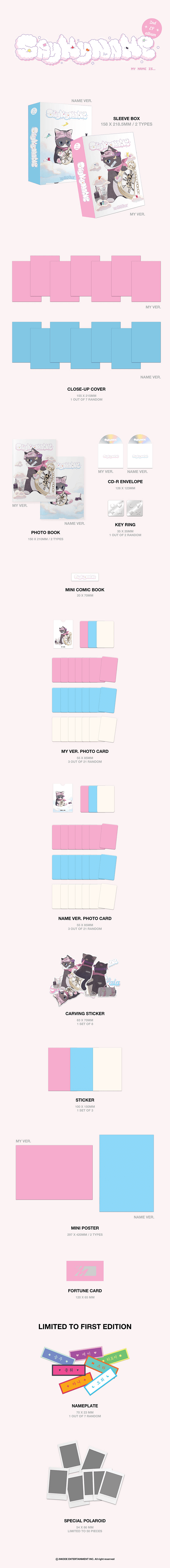 SAY MY NAME - 2nd EP Album ‘My Name is...'