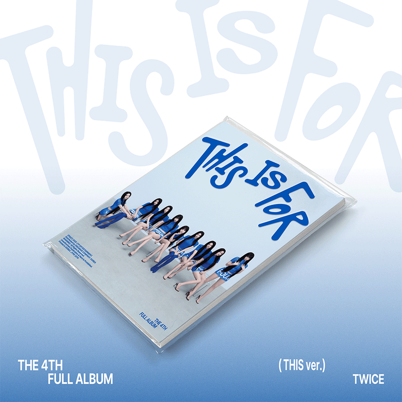 TWICE - 4th Album 'This is For' (Standard Version) + Soundwave POB Photocard