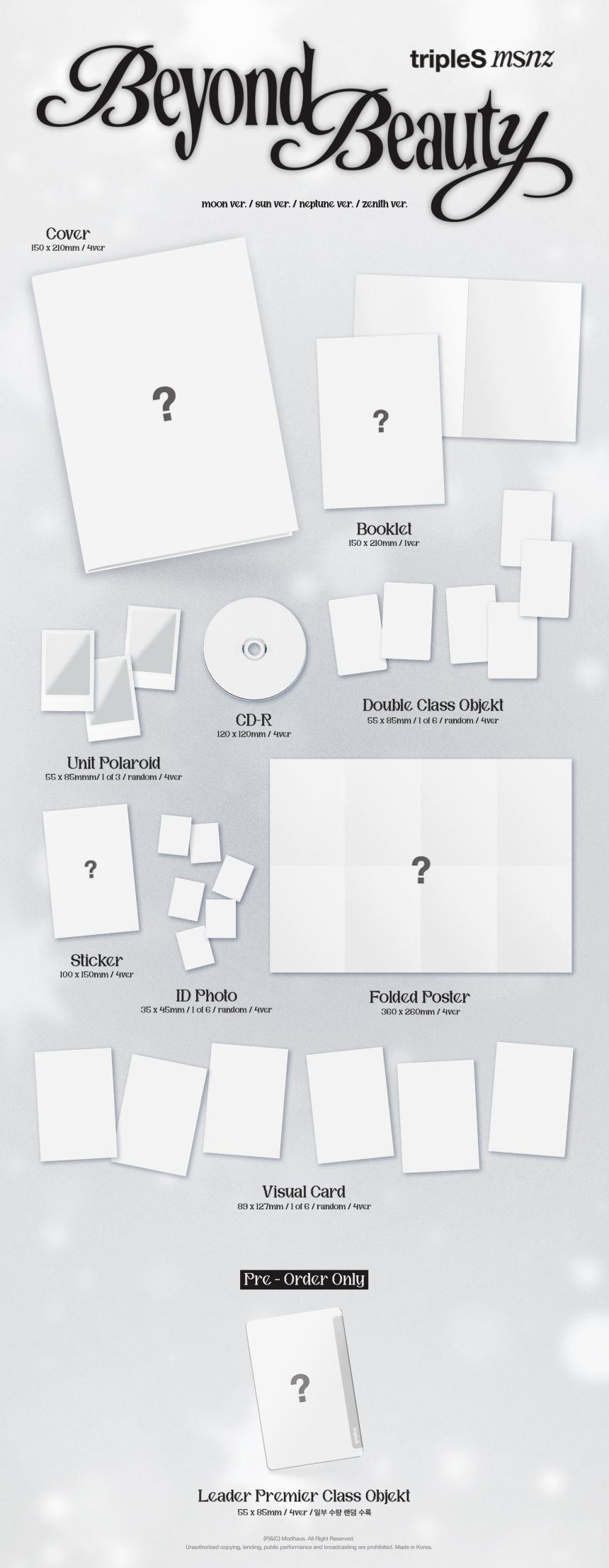 tripleS - msnz - 'Beyond Beauty' (Standard ver.)