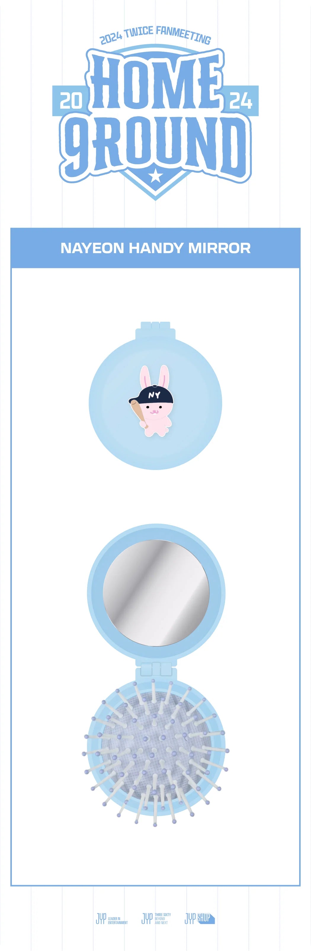TWICE - 2024 'HOME 9ROUND' Official Fanmeet MD - NAYEON Handy Mirror