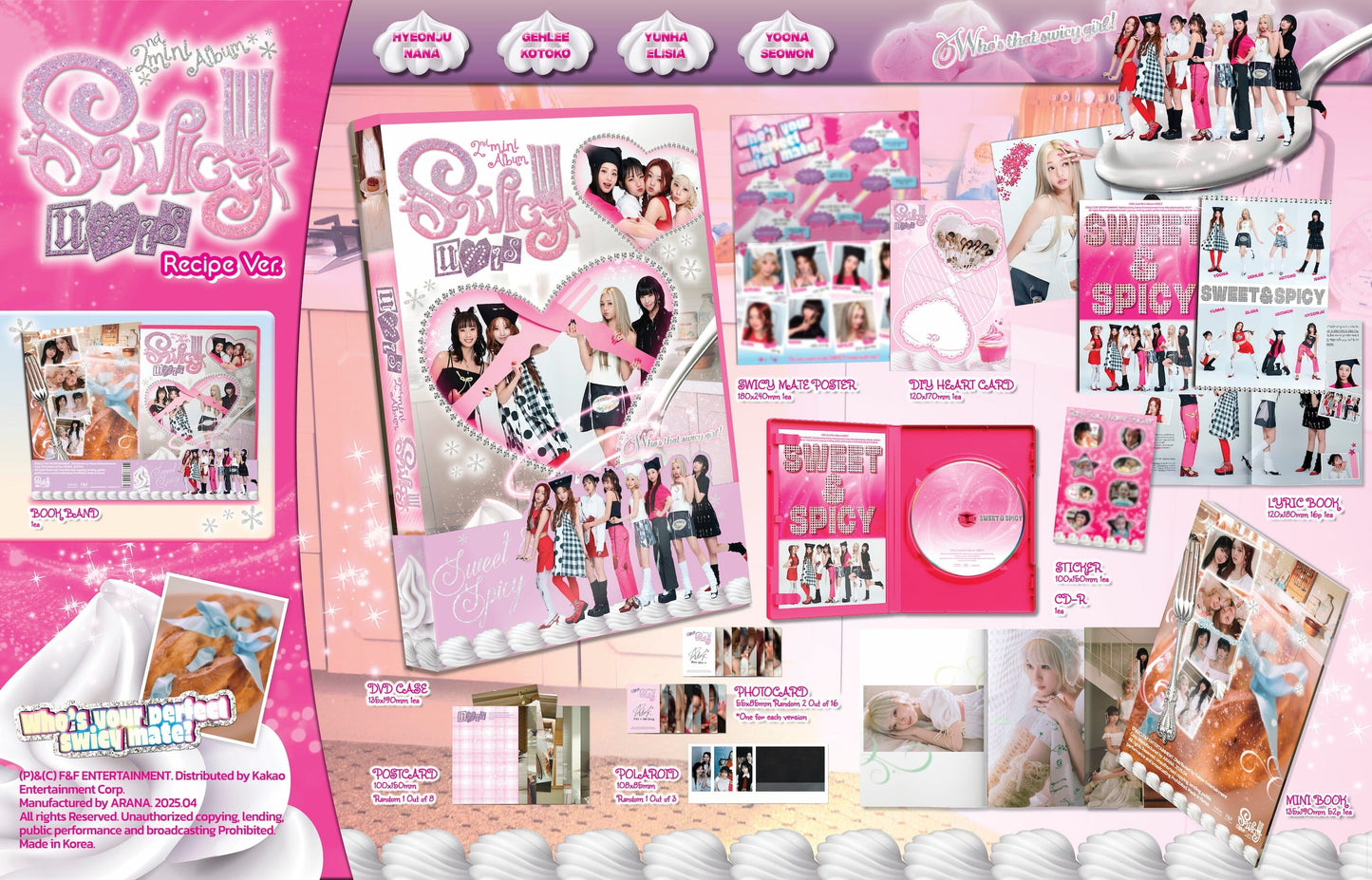 UNIS - 2ND MINI - 'SWICY' (Recipe Version)