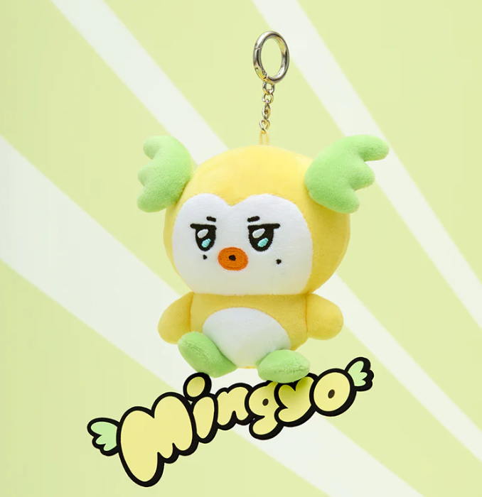 ATEEZ 에이티즈 - ATEEZ MIGHTEEZ x Line Friends Square Official MD - Plush Keyring