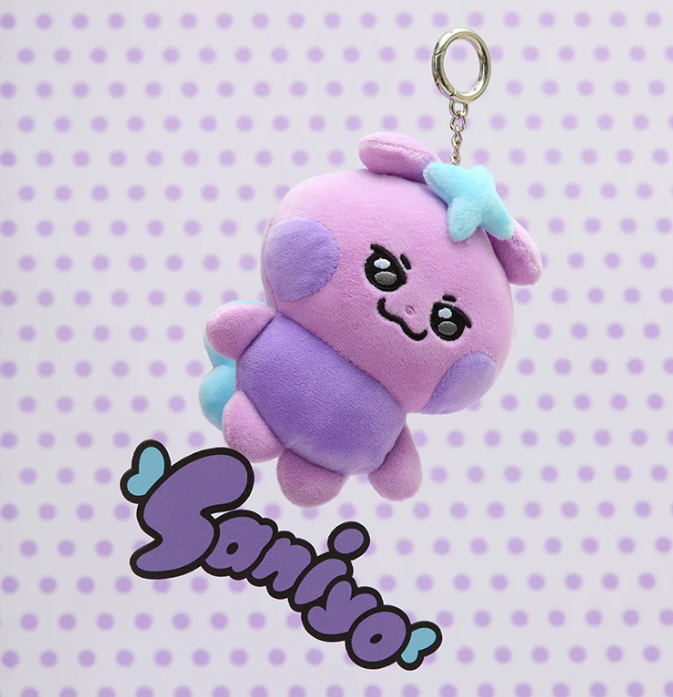 ATEEZ 에이티즈 - ATEEZ MIGHTEEZ x Line Friends Square Official MD - Plush Keyring