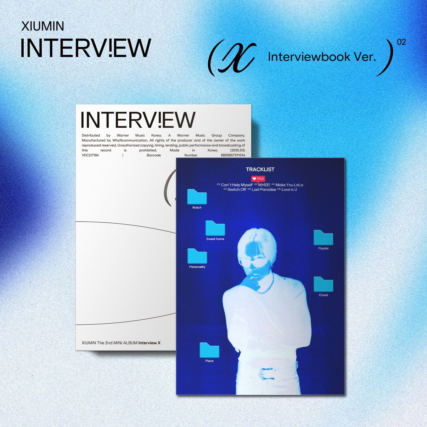 EXO - XIUMIN - 'Interview X' (Interviewbook Version) + Apple Music POB