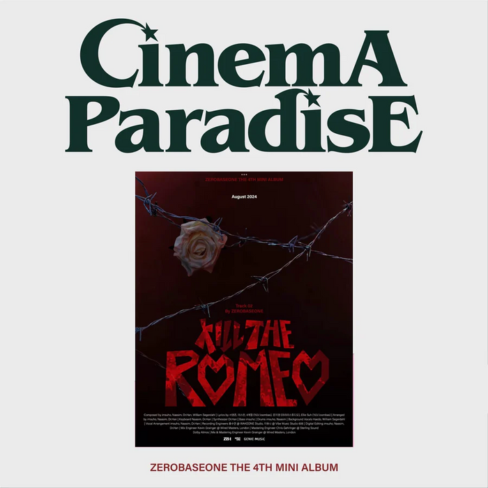 ZEROBASEONE - 4th Mini-Album 'CINEMA PARADISE' (ZEROSE Version)