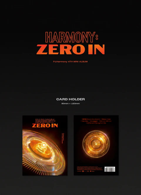 P1Harmony - 4th Mini-Album 'HARMONY : ZERO IN' (Platform Version)