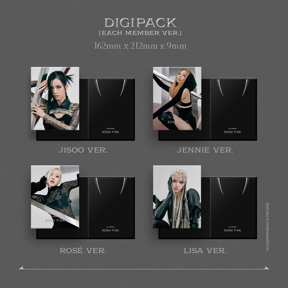 BLACKPINK - 'BORN PINK' (Digipack Version)