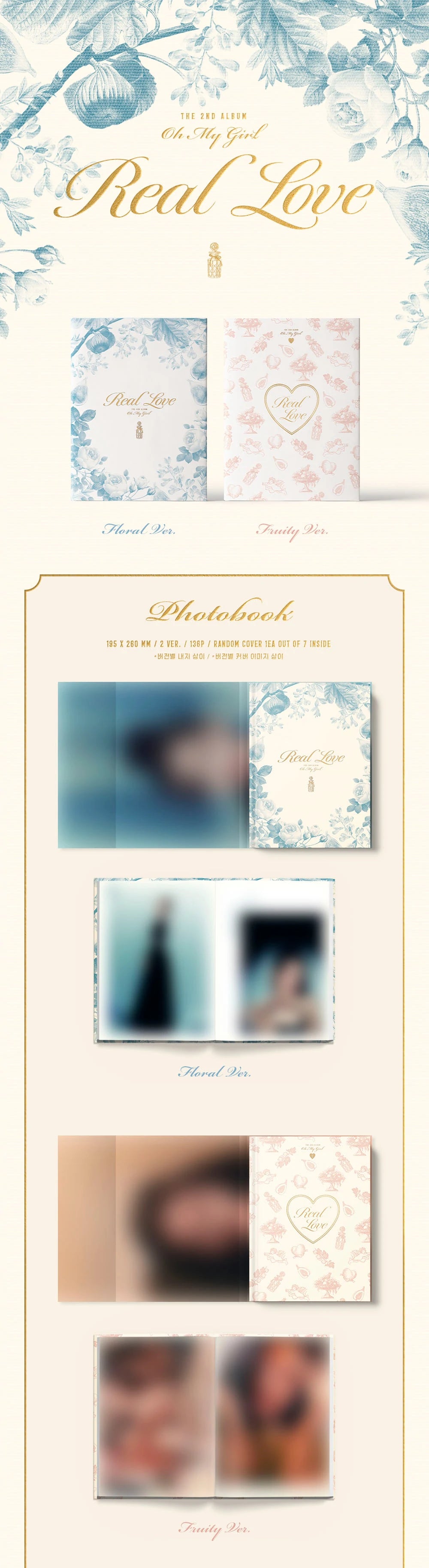 OH MY GIRL - 2nd Full Album 'Real Love'
