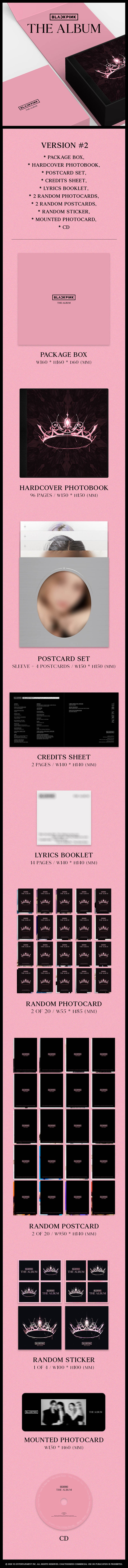 BLACKPINK - 1st Full Album 'THE ALBUM'