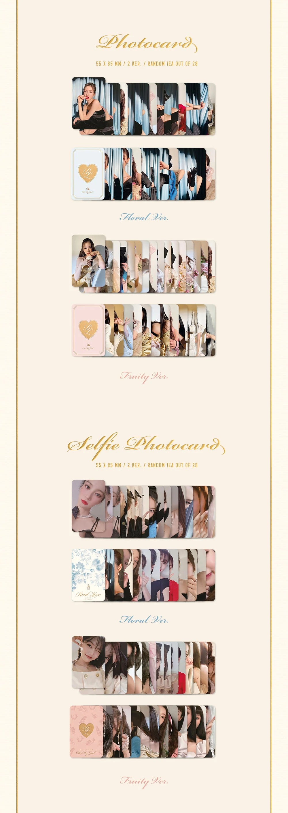 OH MY GIRL - 2nd Full Album 'Real Love'