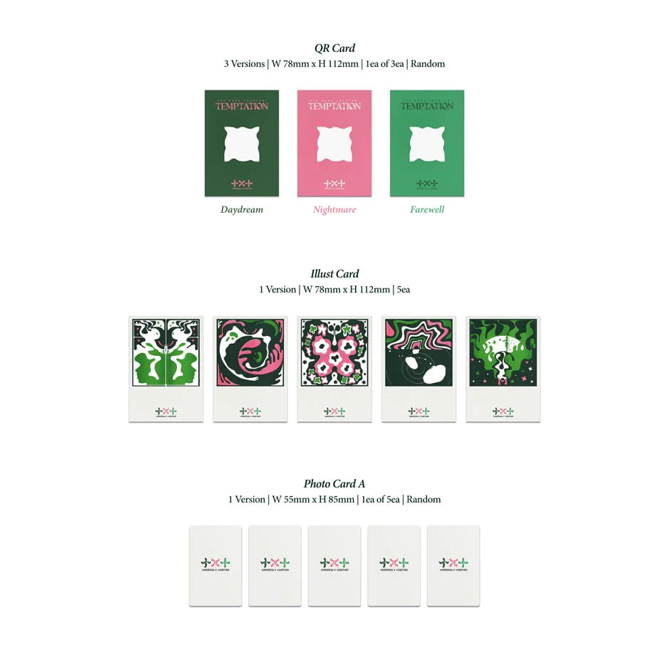 TXT - Mini-Album 'The Name Chapter: TEMPTATION' (Weverse Version)