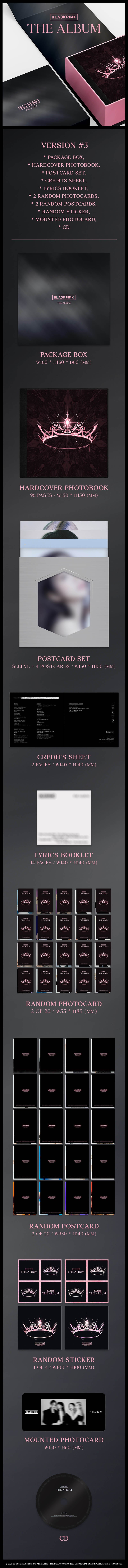 BLACKPINK - 1st Full Album 'THE ALBUM'
