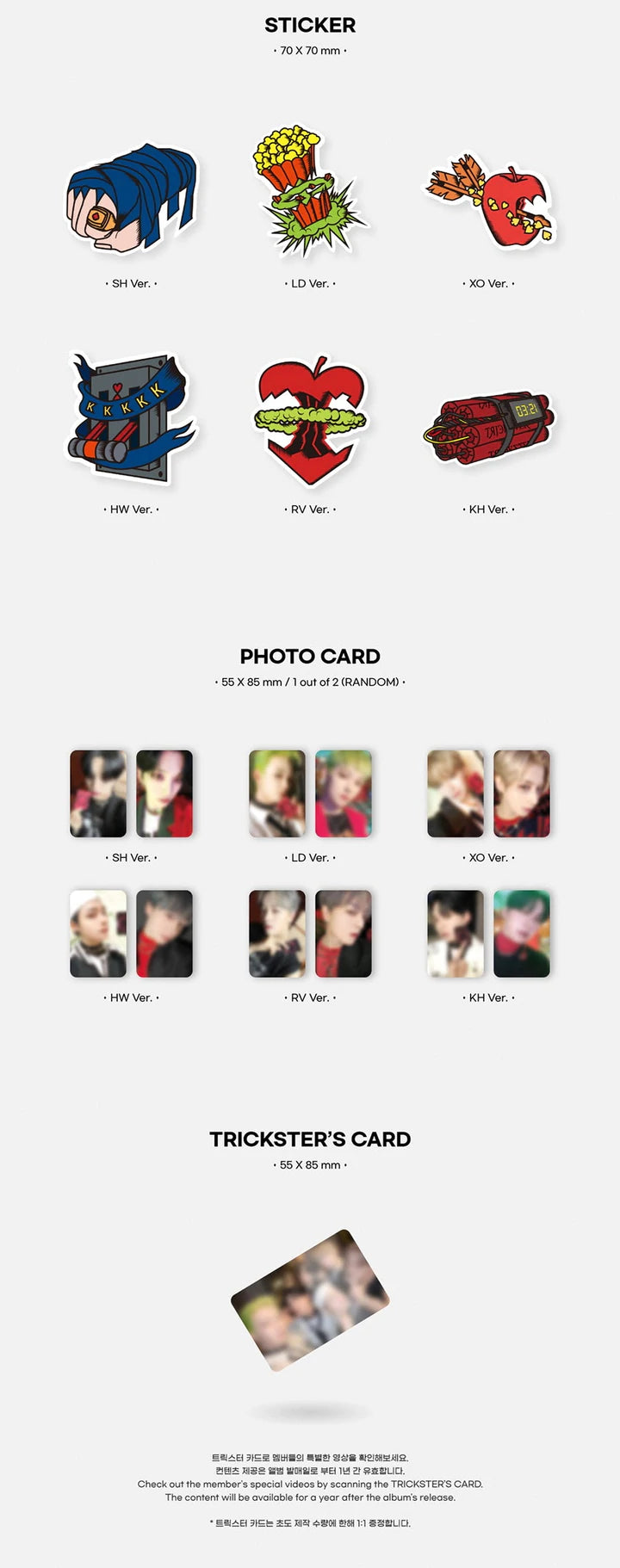ONEUS - 7th Mini-Album 'TRICKSTER' (Digipack Version)