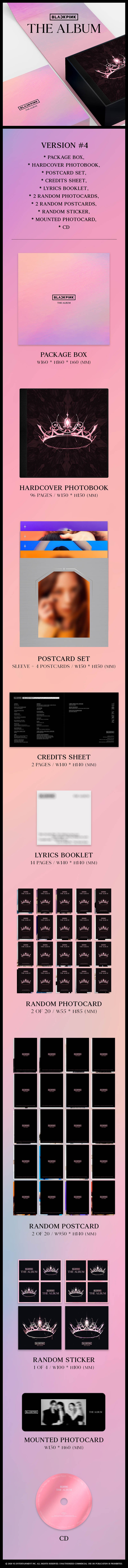 BLACKPINK - 1st Full Album 'THE ALBUM'