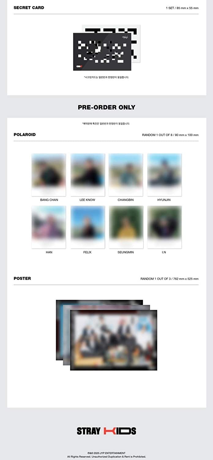 Stray Kids - 1st Album 'GO生' (Standard Version)