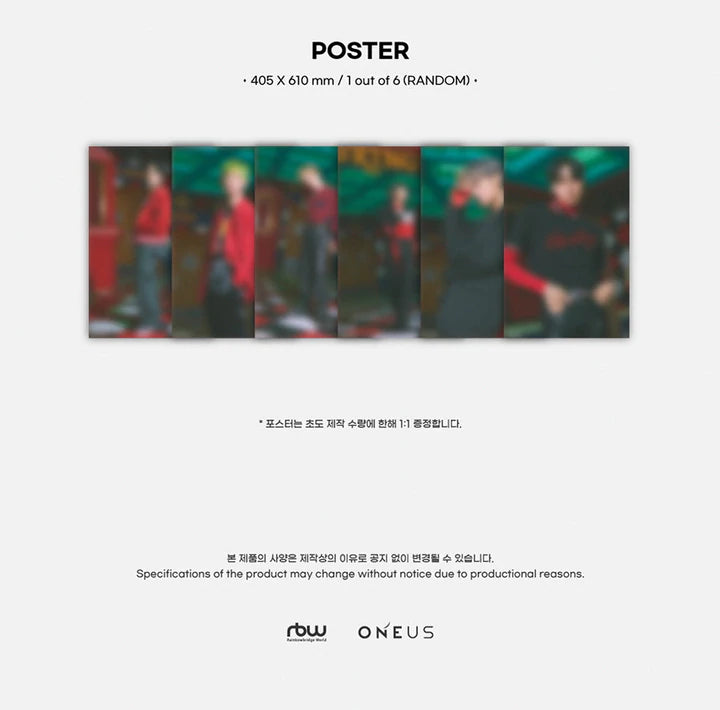 ONEUS - 7th Mini-Album 'TRICKSTER' (Digipack Version)