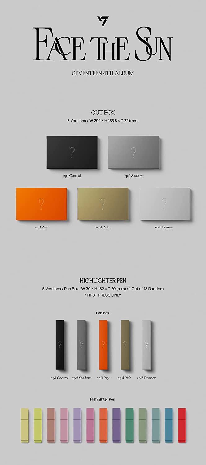 Seventeen 세븐틴 - 4th Album ‘Face the Sun’