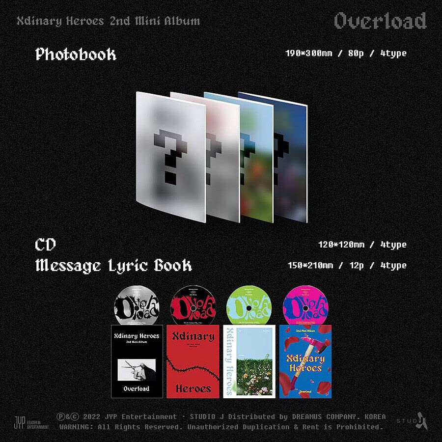 Xdinary Heroes - 2nd Mini-Album 'OVERLOAD'