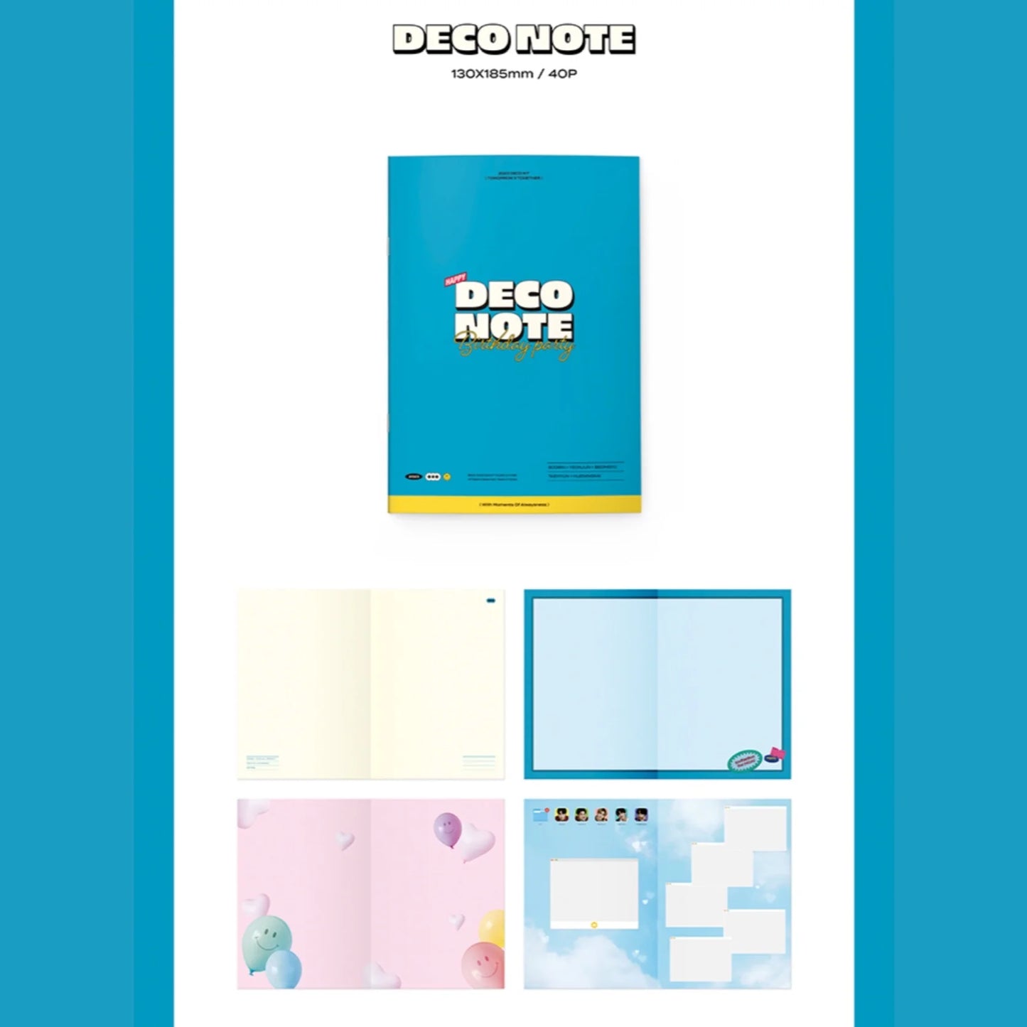 TXT - 2023 DECO KIT 'Birthday Party'