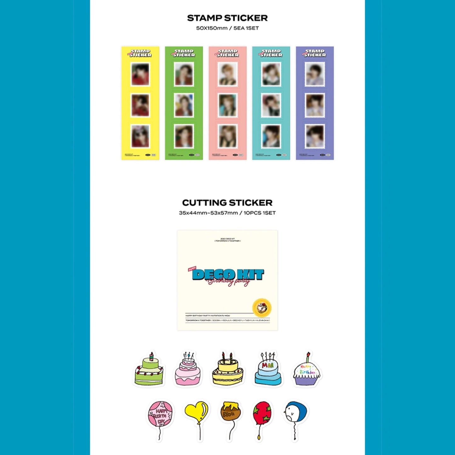 TXT - 2023 DECO KIT 'Birthday Party'