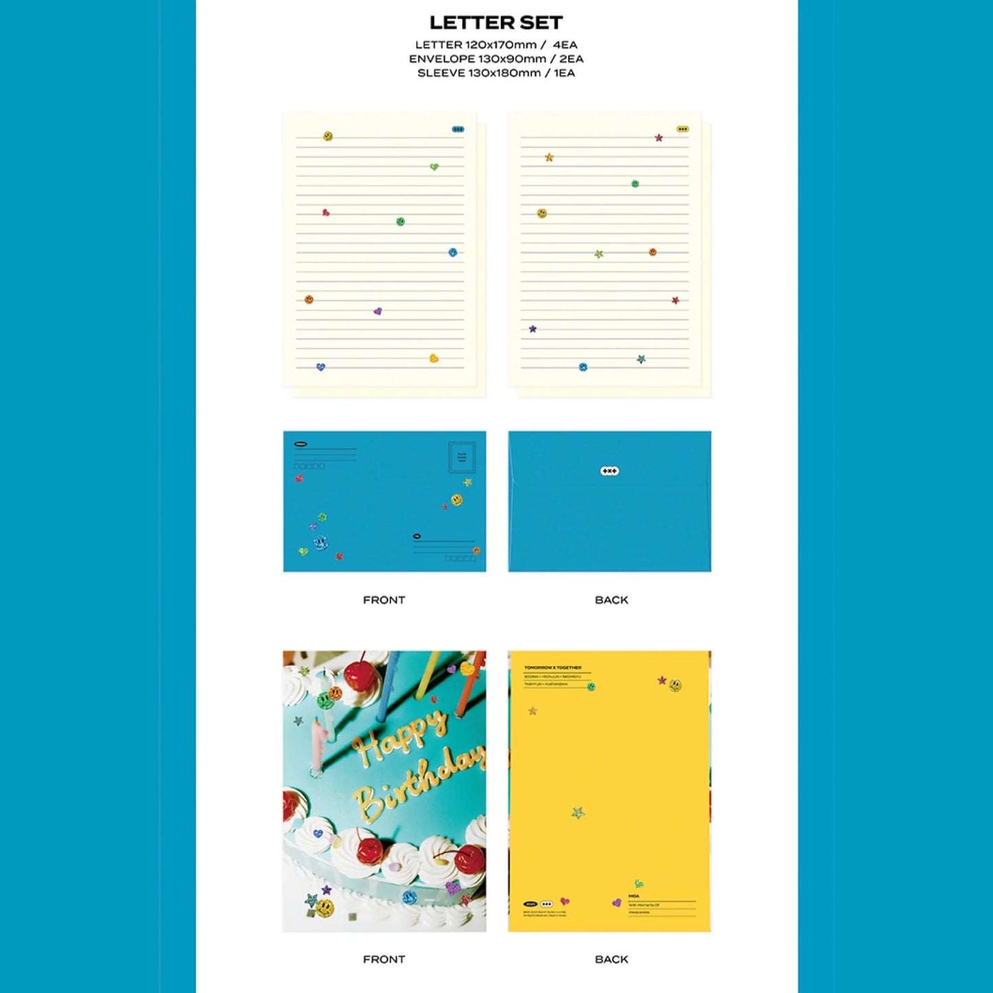 TXT - 2023 DECO KIT 'Birthday Party'