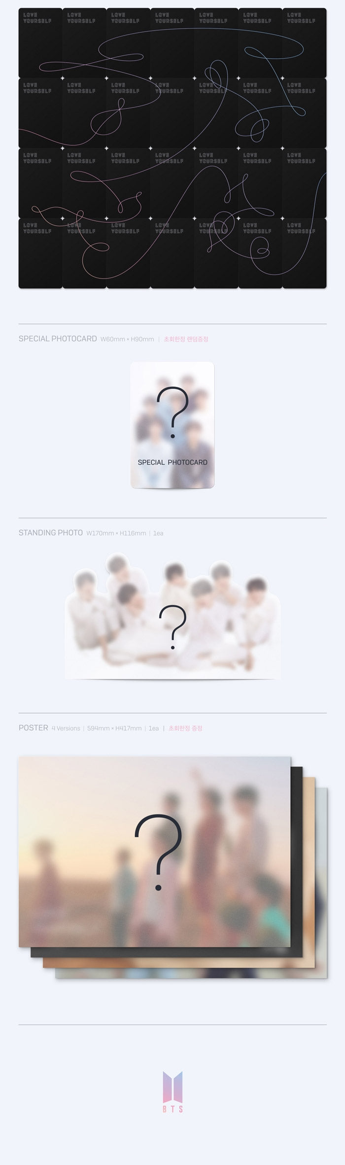 BTS 방탄소년단 - 3rd Full Album 'LOVE YOURSELF: Tear'