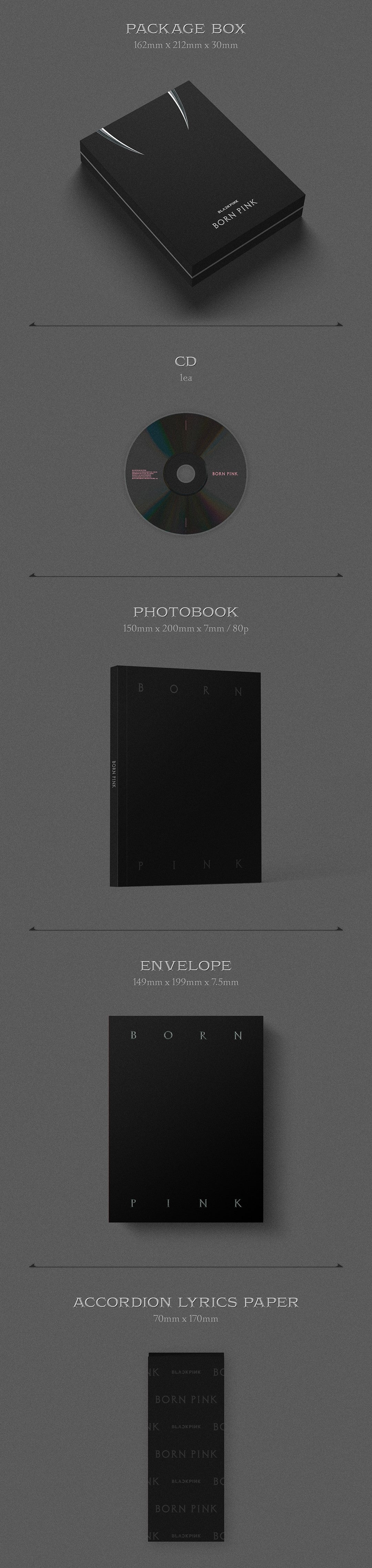 BLACKPINK - 2nd Full Album 'BORN PINK' (Box Set Version)